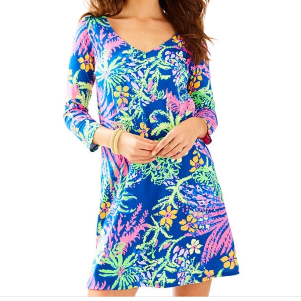Lilly Pulitzer wring dress size small 49N